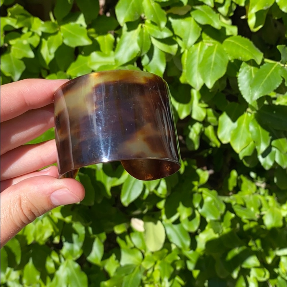 Tortoiseshell Cuff Bracelet